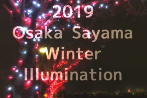 【2019年】狭山池で「桜まつり～冬～大阪狭山イルミネーション」が、2019年12月1日から12月25日まで開催