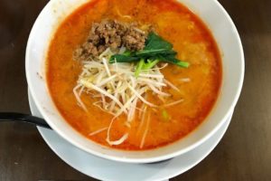 四川担々麺】国道﻿310号線沿いにある四川料理のお店「翠陽(すいよう)」さんに行ってきました (2)