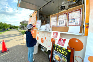 【キッズライター】2回目！狭山池の「夕暮れキッチンカー」に行ってきました-(6)