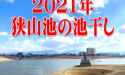 2021年も龍神淵現る！「狭山池の池干し」が11月から実施されます