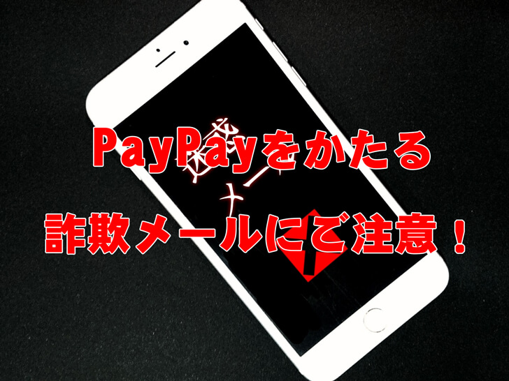 PayPayを騙る詐欺メール-(2)