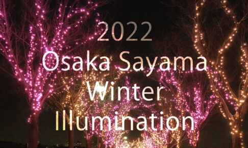 【実際の様子も！】2022年、狭山池で「桜まつり～冬～大阪狭山イルミネーション」が、12月1日から12月25日まで開催