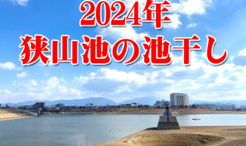 【池干しの様子も】2024年も龍神淵現る！「狭山池の池干し」が11月から実施されます