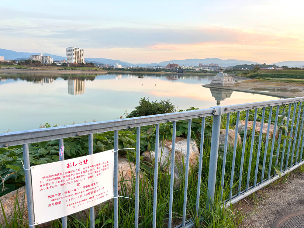 【池干しの様子も】2025年も龍神淵現る！「狭山池の池干し」が11月から実施されます-(2)
