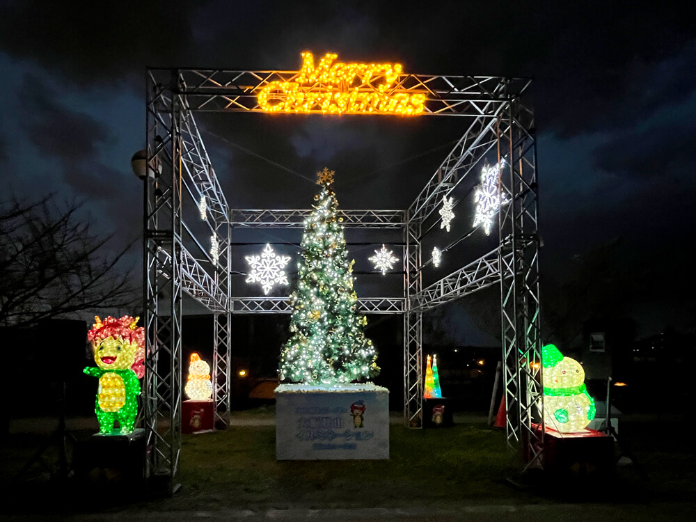 【光の遊具も】2025年「桜まつり～冬～大阪狭山イルミネーション」が、2025年12月6日～25日まで開催！！ (1)