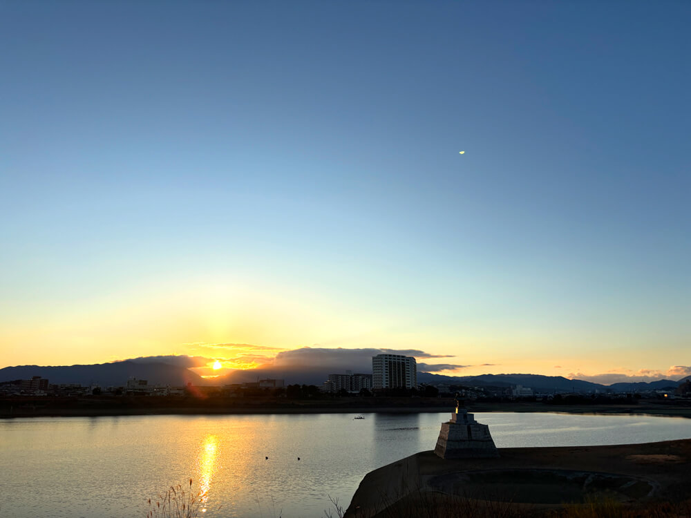 【2026年】新年のご挨拶！狭山池からの「初日の出」をご紹介します (8)
