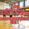 この夏、新しいスポーツに挑戦！「子どもも大人もニュースポーツで遊ぼう」が2025年8月24日に開催！-(5)